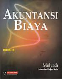 Akuntansi Biaya edisi 5