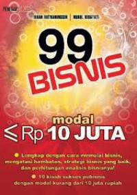 99 bisnis modal < Rp 10 juta