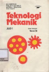 Teknologi Mekanik jilid 1