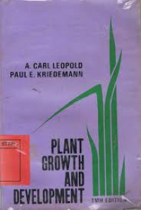 PLANT GROWTH AND DEVELOPMENT, second edition