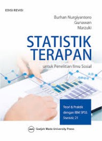 STATISTIK TERAPAN, untuk Penelitian Ilmu Sosial