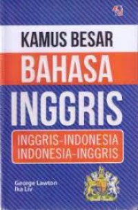 KAMUS BESAR BAHASA INGGRIS