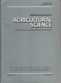 Indonesian Journal of AGRICULTURAL SCIENCE,Indonesian Agency for Agricultural Research and Development