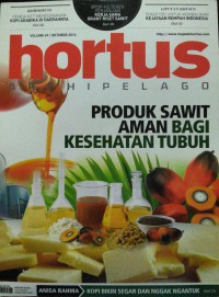 Hortus Archipelago, PRODUK SAWIT AMAN BAGI KESEHATAN TUBUH