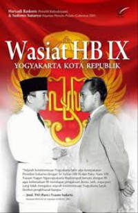 WASIAT HB IX YOGYAKARTA KOTA REPUBLIK
