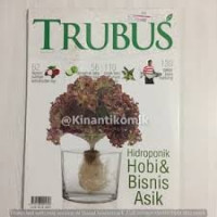 TRUBUS, Hidroponik Hobi dan Bisnis Asik