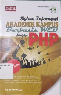 Sistem Informasi Akademik Kampus Berbasis Web dengan PHP