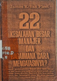Image of 22 Kesalahan Besar Manajer dan Bagaimana Cara Mengatasinya ?