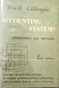 Image of Accounting Systems: Procedures and Methods (2nd Edition)
