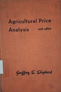 Image of Agricultural Price Analysis