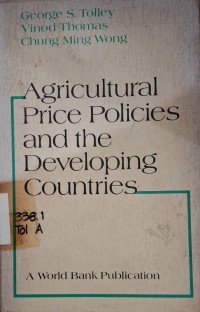 Image of Agricultural Price Policies and the Developing Countries