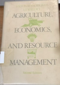 Image of Agriculture, Economics, And Resource Management