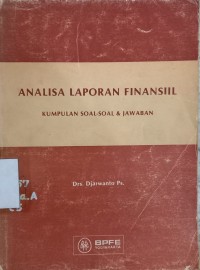 Analisa Laporan Finansiil