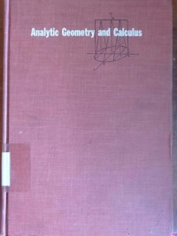 Analytic Geometry and Calculus
