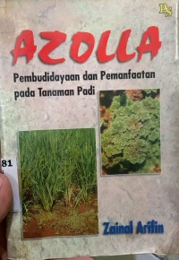 Image of Azolla: Pembudidayaan dan Pemanfaatan Pada Tanaman Padi