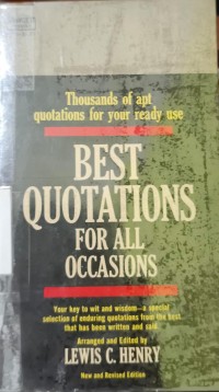 Image of Best Quotations For All Occasions