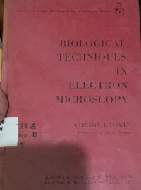 Image of Biological Technique in Electron Microscopy