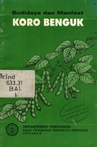 Image of Budidaya dan Manfaat Koro Benguk