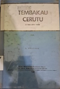 Image of Budidaya Tembakau Cerutu II Masa Lepas Panen