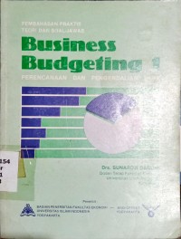 Business Budgeting 1 : Perencanaan dan Pengendalian Laba
