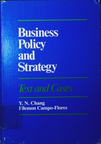 Business Policy and Strategy