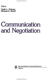 Communication and Negotiation