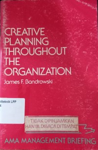 Image of Creative Planning Throughout the Organization