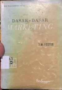 Image of Dasar-Dasar Marketing