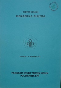 DIKTAT KULIAH MEKANIKA FLUIDA