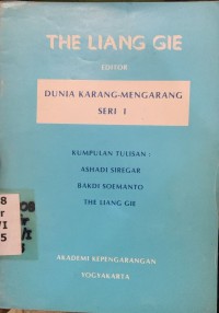 Image of Dunia Karang-Mengarang Seri I