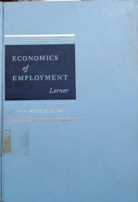 Image of Economics of Employment