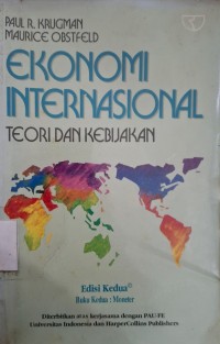 Image of Ekonomi Internasional : Teori & Kebijakan