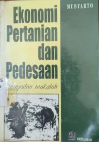 Image of Ekonomi Pertanian dan Pedesaan