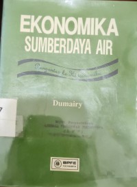 Image of Ekonomika Sumber Daya Air: Pengantar ke Hidronomika