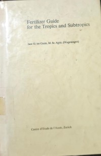 Image of Fertilizer Guide for the Tropics and Subtropics