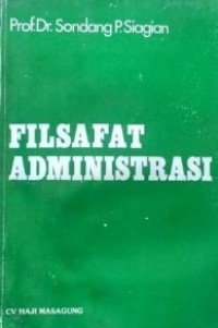 Filsafat Administrasi