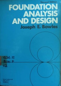 Foundation Analysis and Design