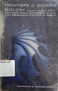 Image of Frontiers of Modern Biology