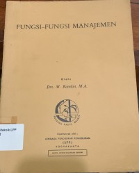 Image of Fungsi-Fungsi Manajemen