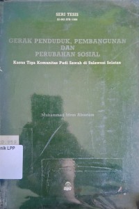 Image of Gerak Penduduk, Pembangunan dan Perubahan Sosial