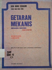 Image of Getaran Mekanis (Mechanical Vibrations) : Versi SI/Metrik