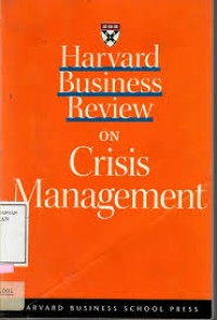 Harvard Business Review on Crisis