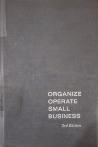 Image of How to Organize and Operate Small Business