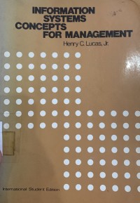 Information System Concepts For Management