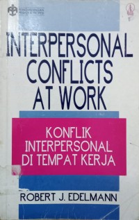 Interpersonal Conflicts at Work