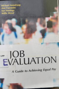 Image of Job Evalution: a Guide to Achieving Equal Pay