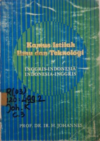 Image of Kamus Istilah Ilmu dan Teknologi