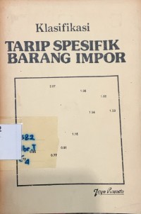 Image of Klasifikasi Tarip Spesifik Barang Impor