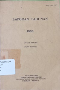 Laporan Tahunan 1988