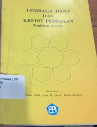 Image of Lembaga Dana dan Kredit Pedesaan: Ringkasan Seminar